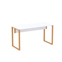 Imagem de Mesa Madeira 1700x700mm M1700/700p25tub Branco/Laranja Picasso