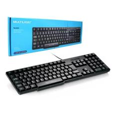 Imagem de Teclado Slim Preto Usb Abnt2 Multilaser Tc213