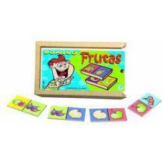 Imagem de Jogo De Dominó Infantil Frutas