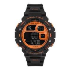 Imagem de Relógio Mormaii Masculino Digital  Laranja MO13609AA/8L