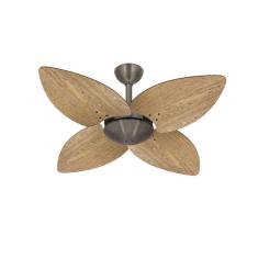 Imagem de Ventilador Teto Bronze Winds 4 Pás Freijó Turbo Ventax 220V