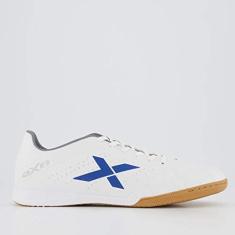 Imagem de Chuteira Oxn Rio Futsal Branca e Azul