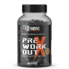 Imagem de Cafeína E Taurina Pré-Treino 60 Cápsulas 600Mg Expansive