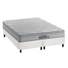 Imagem de Cama Box Queen: Colchão Espuma Probel D40 Guarda Costas Premium Hiper