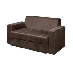 Imagem de Sofá-cama Pratik 5000 Mamflex Marrom Suede Amassado Marrom