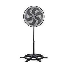 Imagem de Ventilador De Coluna Turbo 6P Preto C/ 6 Pás 50cm De Diâmetro 127V - V