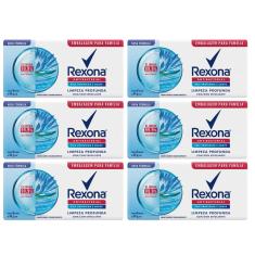 Imagem de Kit 6 Packs Sabonete Rexona limpeza profunda 6 unidades