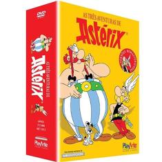 Imagem de Box As Três Aventuras De Astérix - Dublado - 03 Dvds Lacrado