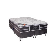 Imagem de Cama Castor King Super Luxo Latex Slx One Face 193x203x57 + Box Castor