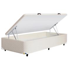 Imagem de Base Box para Colchão de Solteiro Itaflex Universal com Baú 40,5x88x188 cm - Bege