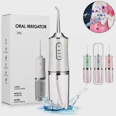 Imagem de Jato Irrigador Eletrico Recarregavel Oral Bucal Aparelho Cores - Marke
