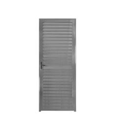 Imagem de Porta de Alumínio Lambril 210x80cm Lado Direito Palheta Hale Esquadria