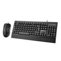Imagem de Teclado e Mouse USb Com fio Preto X2000 Mixie