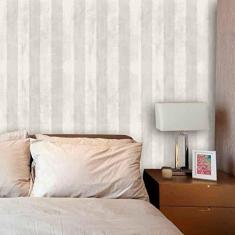 Imagem de Papel de Parede Auto Adesivo Lavável Cimento Queimado C0003 Listrado 