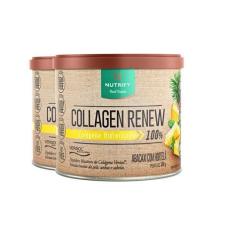 Imagem de Kit 2 Collagen Renew Colágeno Hidrolisado Abacaxi Nutrify 300G