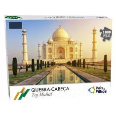 Imagem de Quebra-Cabeça 1000 Peças Taj Mahal Pais E Filhos