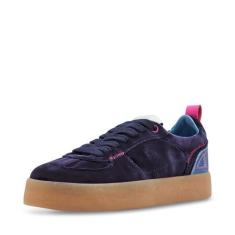 Imagem de Steve Madden Tênis feminino Tucker, Azul-marinho multi, 35