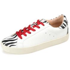Imagem de Journee Collection Tênis feminino casual e moderno, Zebra, 9