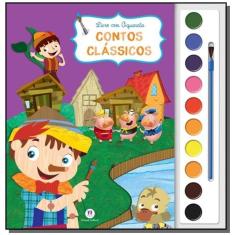 Imagem de Contos Clássicos - Livro com Aquarela - Ciranda Cultural - 9788538063889