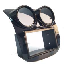 Imagem de Moldura Painel 2DIN Multimidia MP5 Novo Palio Black Piano 2012 em Diante