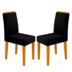Imagem de Kit Com 2 Cadeiras Para Sala De Jantar Amanda Ype  VL07 New Ceval
