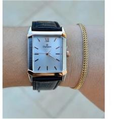 Relógio Feminino Magnum Quadrado Misto Social Original em Promoção na  Americanas