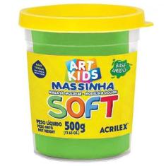 Imagem de Massinha De Modelar 500G Soft 101 Verde Acrilex