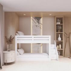 Imagem de Beliche Montessoriano Solteiro Adulto Star Plus Casatema