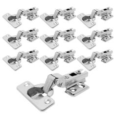 Imagem de Dobradiça Slide On Curva Tradestar 35mm Porta Armário