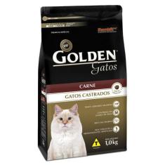 Imagem de Ração Golden Para Gatos Adultos Castrados Sabor Carne 1Kg - Premier