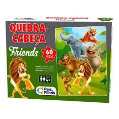 Imagem de Quebra Cabeça Friends 60 Peças Pais E Filhos