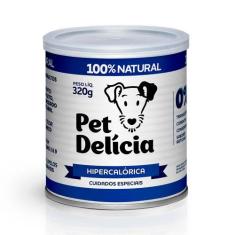 Imagem de Ração Úmida Para Cães Adultos Pet Delícia Hipercalórica 320g