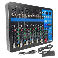 Imagem de Mesa De Som 7 Canais Bluetooth Interface Usb 24 Efeitos Mxt Nag7dsp