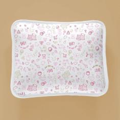 Imagem de Jogo Lençol Berço Americano Malha 2 Peças Baby Rosa