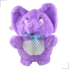 Imagem de Elefante De Pelúcia Fofo E Macio 21Cm Presente