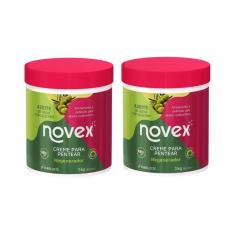 Imagem de Creme Para Pentear Novex 1Kg Azeite De Oliva E Alecrim - 2Un