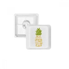 Imagem de Be a Sweet Pineapple Fruit Quote teclado mecânico PBT kit de atualização para jogos