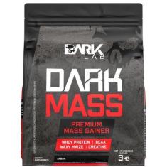 Imagem de Hipercalórico Dark Mass 3Kg   Whey Protein  Creatina  Albumina  Waxy M