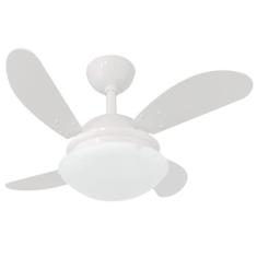 Imagem de Ventilador de Teto Infinity Plus Mini Branco 4 Pás MDF Br 110V+Control