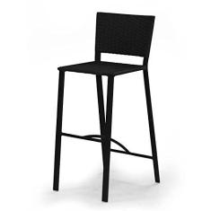 Imagem de Banqueta Encosto Fibra Ubatuba Aluminium Decor