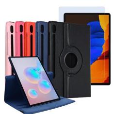 Imagem de KIT Capa Giratória P/ Tablet Galaxy Tab S7 Fe + Película 12.4" - Comme