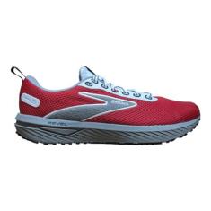 Imagem de Brooks Tênis de corrida masculino Revel 6 Neutral, Vermelho/cinza/branco., 41