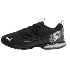 Imagem de PUMA Tênis feminino Riaze Prowl floral com cadarço casual - preto, Preto/branco, 35