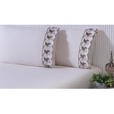 Imagem de Jogo Lençol Casal Queen 1,98Mx1,58Mx35Cm 3 Peças 200 Fios - Thais Enxo