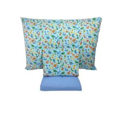 Imagem de Jogo Lençol Personagens Menino & Menina - Fazenda - Dinossauros - 100%