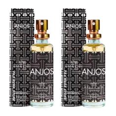 Imagem de Perfume Feminino Anjos 15ml Kit com 2 - Amakha Paris