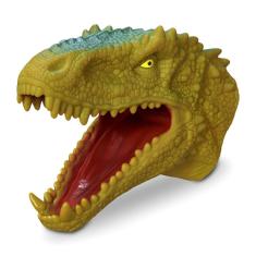 Imagem de Brinquedo Dinossauro Fantoche De Mão Tiranossauro Verde