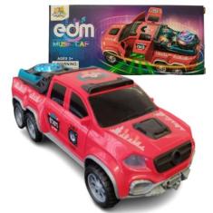 Imagem de Brinquedo Infantil Carrinho Que Toca Musica Emite Som Gira 360 Graus C
