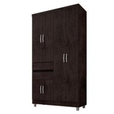 Imagem de Guarda Roupa Solteiro Exellence 2260 Café - Araplac