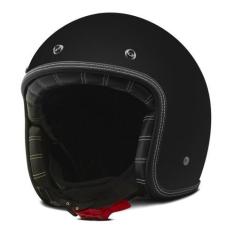 Imagem de Capacete Moto Aberto Custom Etceter Solid Fosco, PRETO, 56
